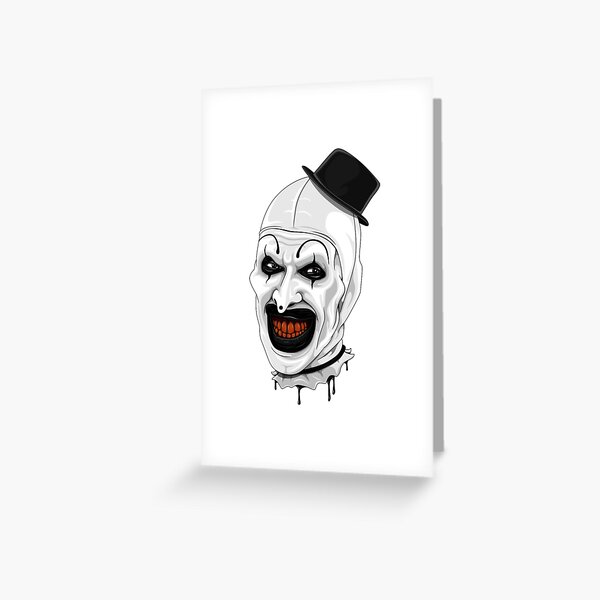 Vista previa del artículo con la obra «Art the Clown terrifier película halloween», diseñado y vendido por PatriciaBilly.