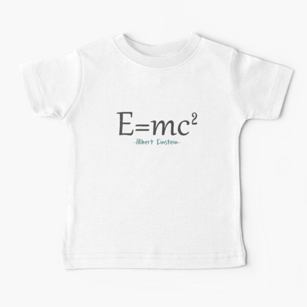 Vetements Enfant Et Bebe Sur Le Theme E Mc2 Redbubble