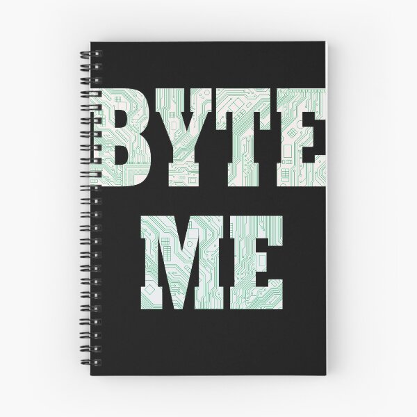 Item preview, Byte Me Funny Computer Nerds Design designed and sold by Hema Thilakaratne.