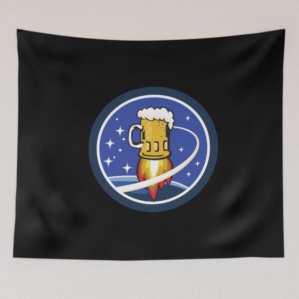 Item preview, Vintage Funny  Beer Rocket Illustration  designed and sold by garniturex.