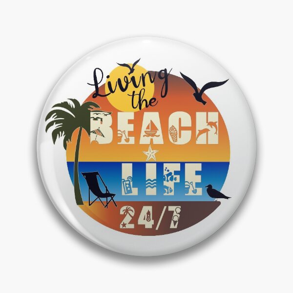 Item preview, Living the Beach Life 24/7 designed and sold by TwylaRaeDesigns.