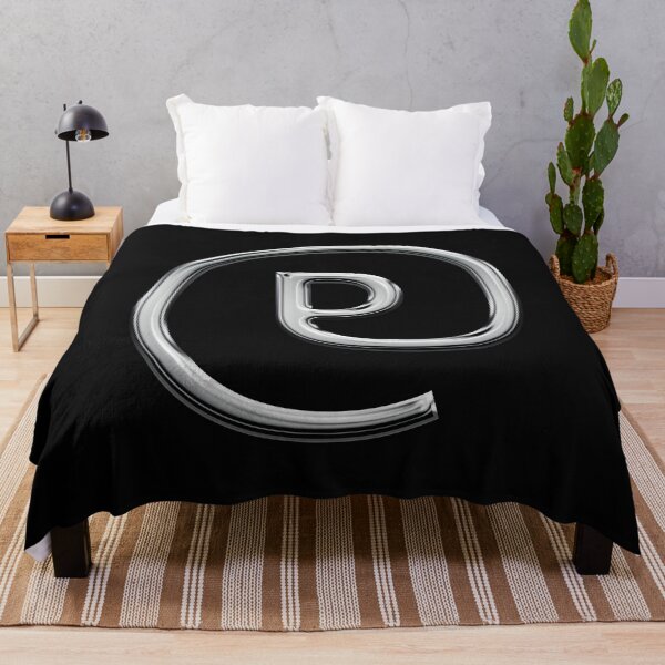 Item preview, Capital P in an @ sign designed and sold by Logo-stick.