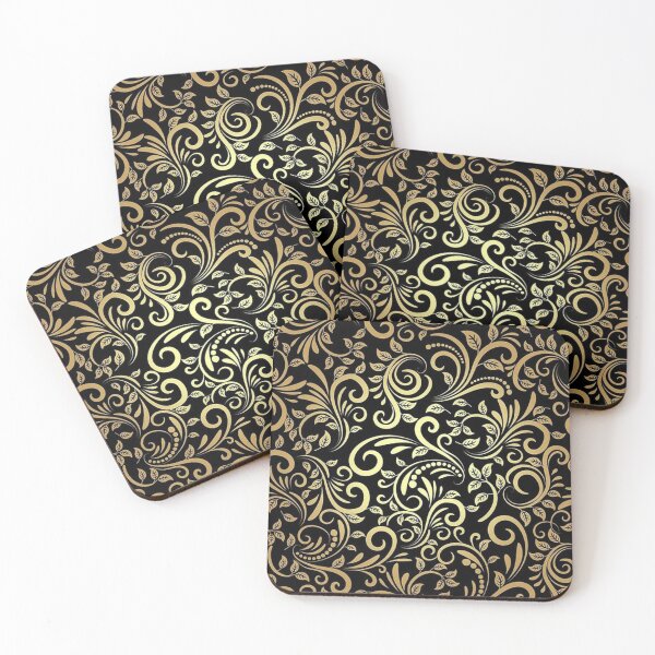 Item preview, Golden+Black Pattern designed and sold by IshitaPoint.
