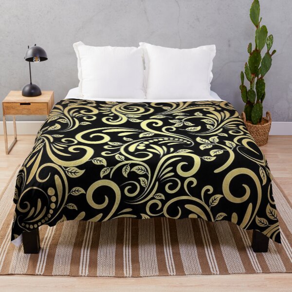 Item preview, Golden+Black Pattern designed and sold by IshitaPoint.
