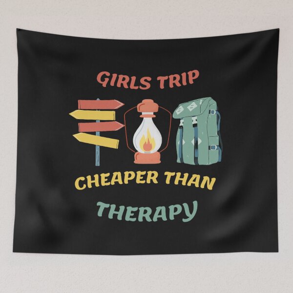 Item preview, Girls Trip Cheaper Than Therapy designed and sold by AmineMorchid.