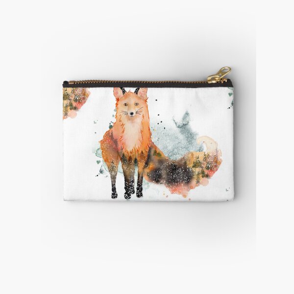 Item preview, Fox watercolor painting designed and sold by WaveOcean123.