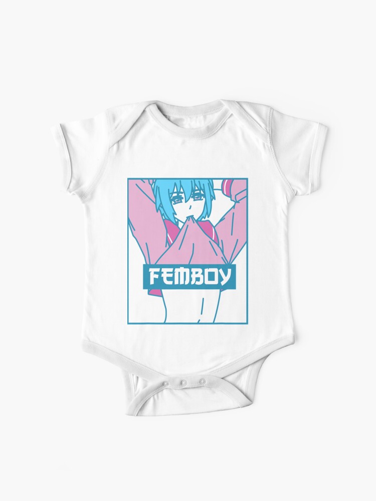  Femboy Anime Boy Aesthetic Crossdressing Yaoi Pastel T-Shirt :  Clothing, Shoes & Jewelry