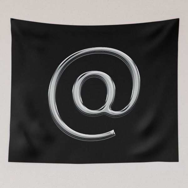Item preview, Capital O in an @ sign designed and sold by Logo-stick.