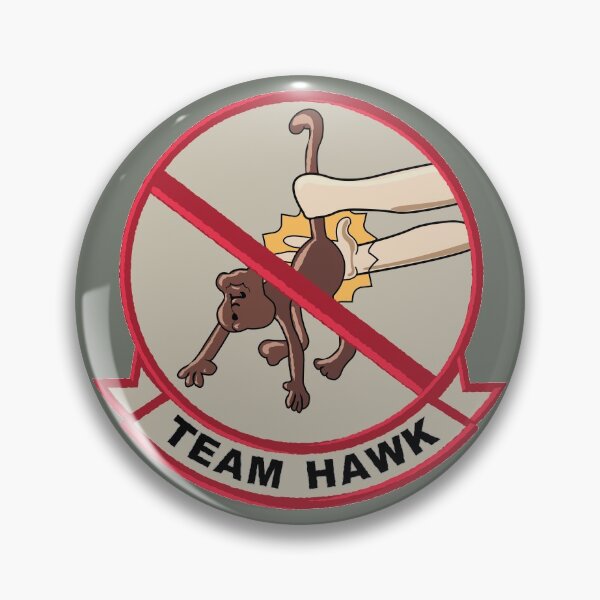 Item preview, TEAM HAWK patch designed and sold by ReaperShoppe.