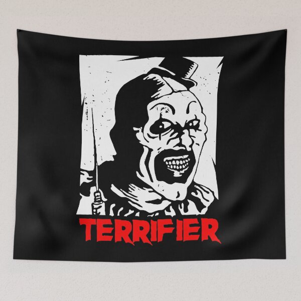 Item preview, CUAN HOROR TERRIFIER movie halloween  designed and sold by PatriciaBilly.