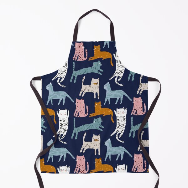 Item preview, Cat drawing color cute pattern designed and sold by WaveOcean123.