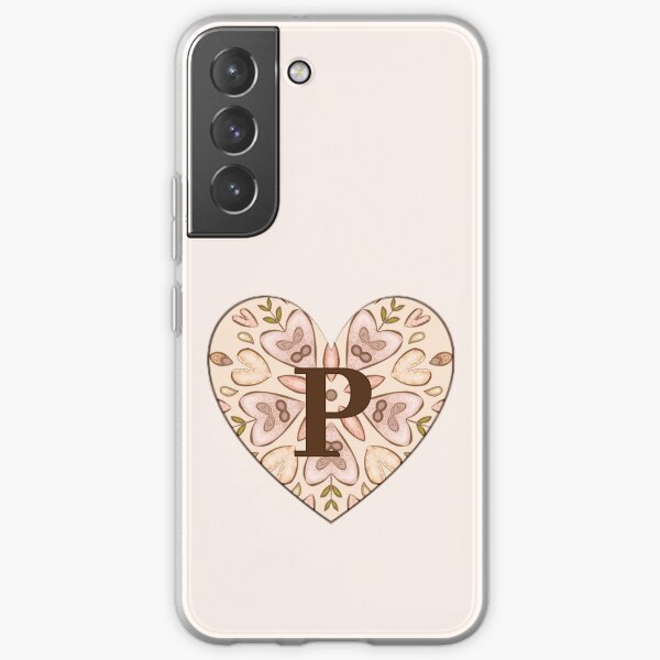 Corazón P Funda blanda para Samsung Galaxy