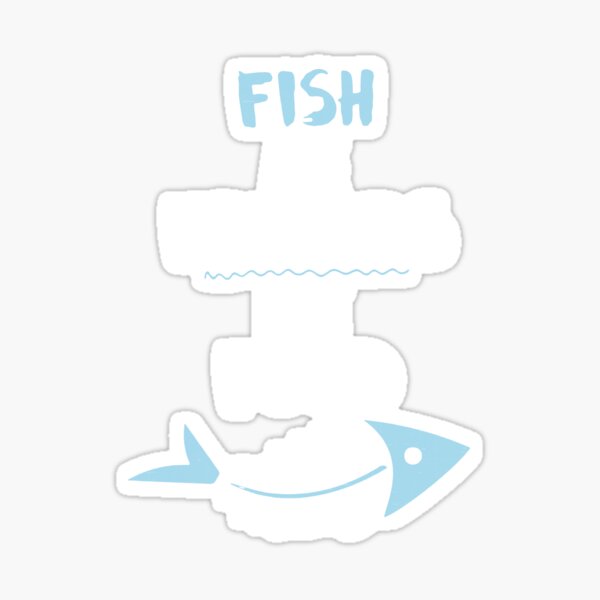 Fish Are Friends Not Food Sticker