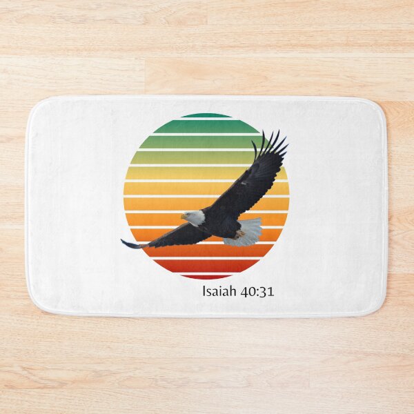 Item preview, Bible Verse Isaiah 40:31 Soar On Wings Like Eagles designed and sold by GeoTeasters.