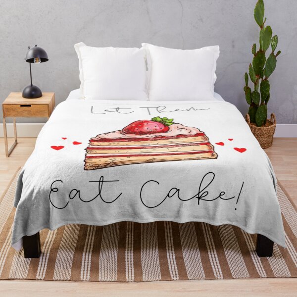 Item preview, Let Them Eat Cake! Sarcastic Sayings Cake Lovers designed and sold by Tasha McGlashan.
