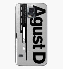 AGUST D ALBUM-ABDECKUNG Hülle & Klebefolie für Samsung Galaxy