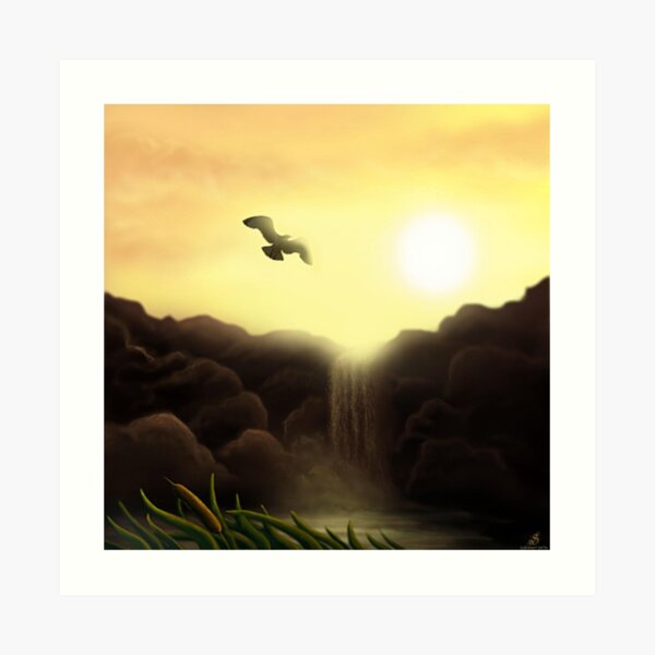 "You have the freedom to be yourself...." Art Print