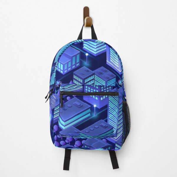 Item preview, Isometric Blue City designed and sold by IshitaPoint.