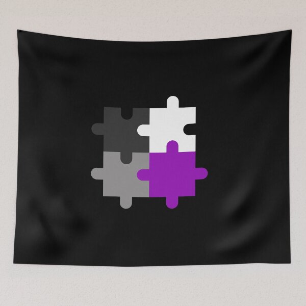 Item preview, Demisexual Puzzle Pieces. Demisexual Pride designed and sold by Subtle Pride Shop.
