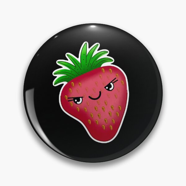 Item preview, Angry red Strawberry designed and sold by jazzydevil.