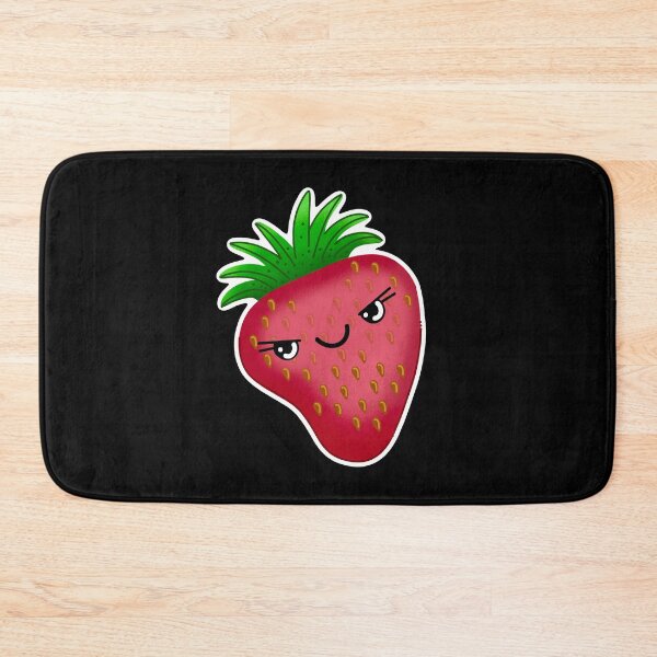 Item preview, Angry red Strawberry designed and sold by jazzydevil.