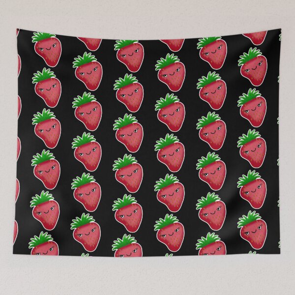 Item preview, Angry red Strawberry designed and sold by jazzydevil.
