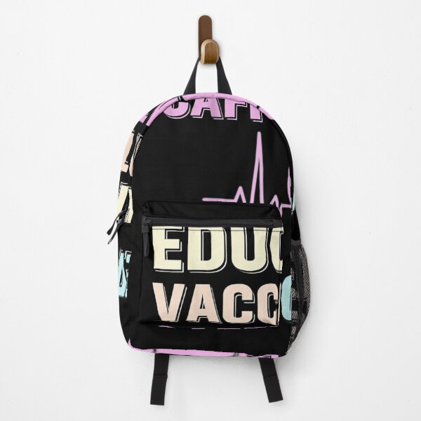 Item preview, Educated Vaccinated Caffeinated Dedicated Funny Gift Nurse designed and sold by TiniShop.
