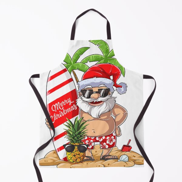 Item preview, Christmas in July Santa Hawaiian Surfing Summer Surf designed and sold by JamesRushforth.