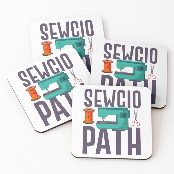 Item preview, Sewcio Path | Humorous Antisocial Sewing Hobbyist designed and sold by Dancing Dolphin Crafts.