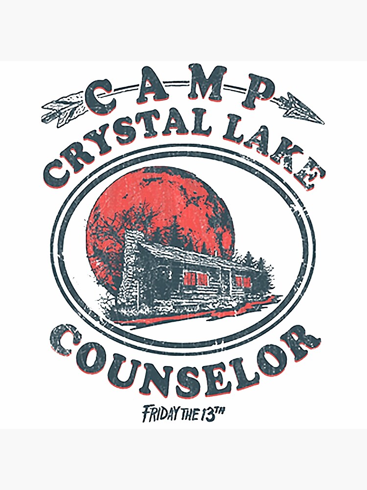 Camp Crystal Lake Counselor Friday The 13th Poster For Sale By