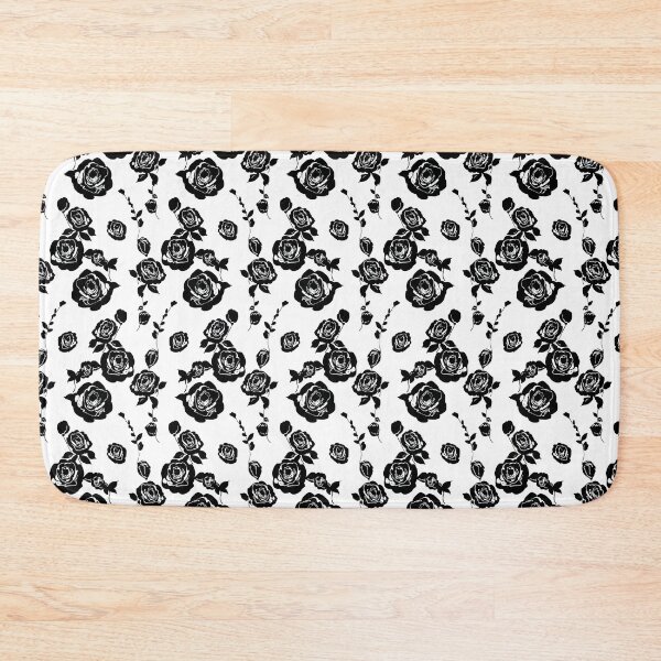Item preview, Black Rose Pattern, Black Rose Seamless Pattern, Black Rose Pattern Design   designed and sold by graphic-genie.