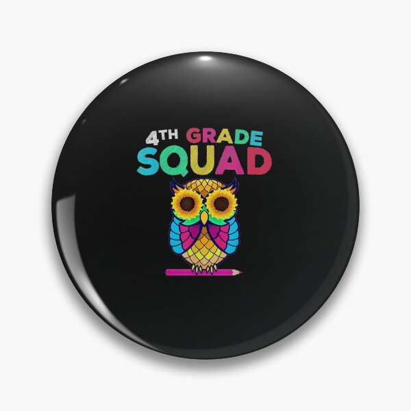Item preview, 4th Grade Squad Sunflower Owl Fourth Grade Teacher designed and sold by Inkwell-TikNik.
