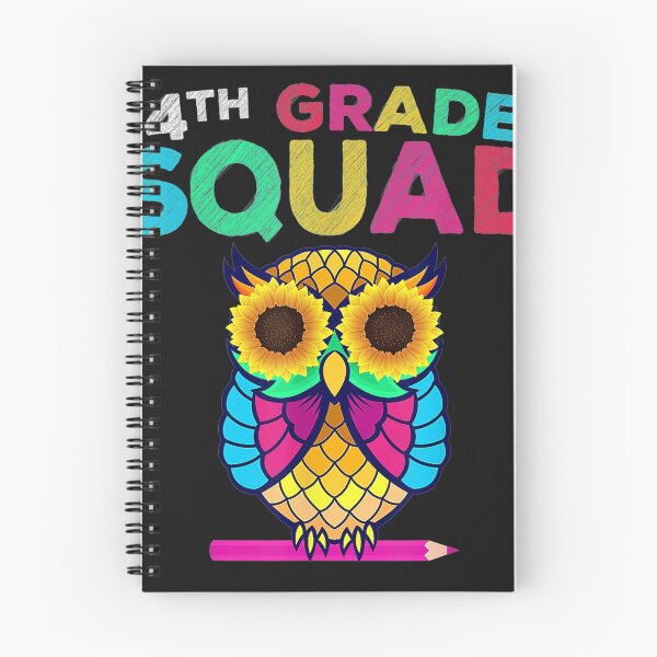 Item preview, 4th Grade Squad Sunflower Owl Fourth Grade Teacher designed and sold by Inkwell-TikNik.