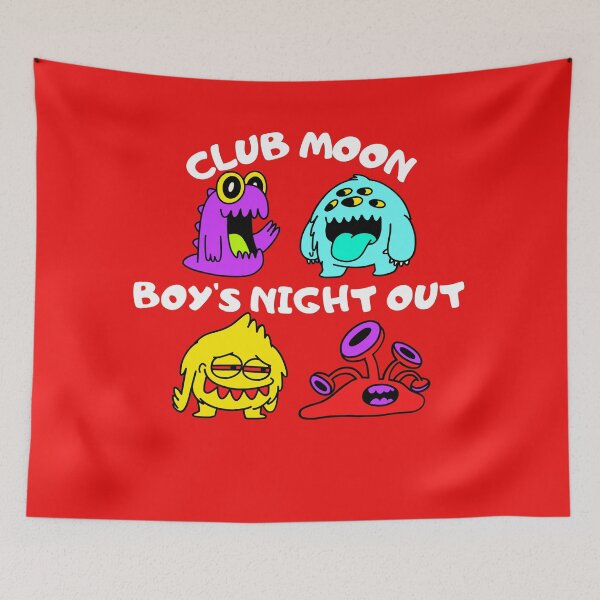Item preview, Boy's T-Shirt's: Club Moon Boy's Night Out designed and sold by passiveink.