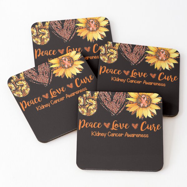 Item preview, Daisy Peace Love Cure Kidney Cancer Awareness designed and sold by SethFrancis37.