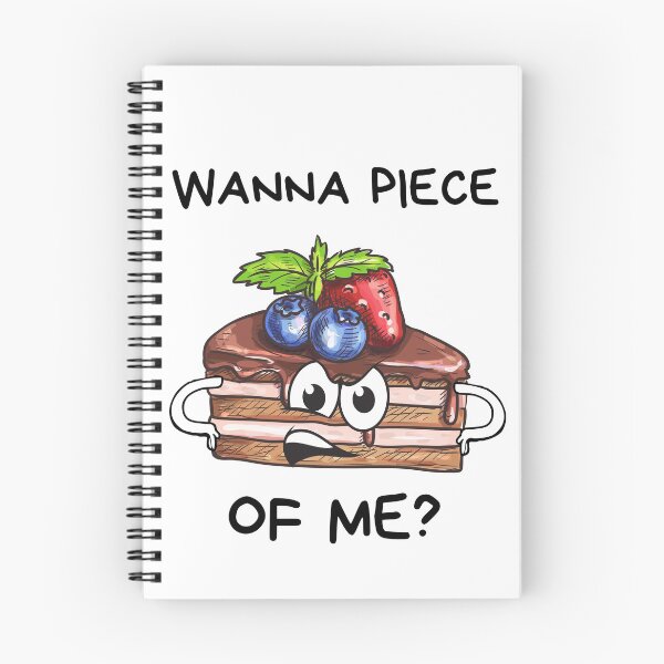 Item preview, Wanna Piece of Me Born to Cake Cake Pun designed and sold by Tasha McGlashan.