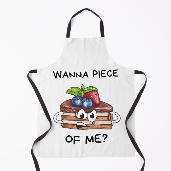 Item preview, Wanna Piece of Me Born to Cake Cake Pun designed and sold by Tasha McGlashan.