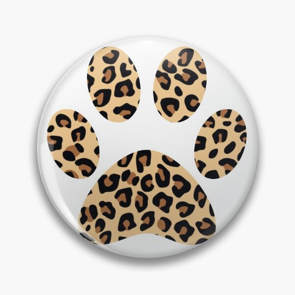 Item preview, Cute Leopard Print Dog Paw designed and sold by IslandDrip.