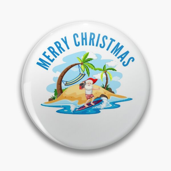 Item preview, Merry Christmas - Santa in the Summer designed and sold by soudaniet.