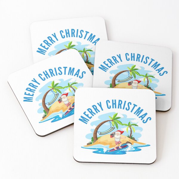 Item preview, Merry Christmas - Santa in the Summer designed and sold by soudaniet.