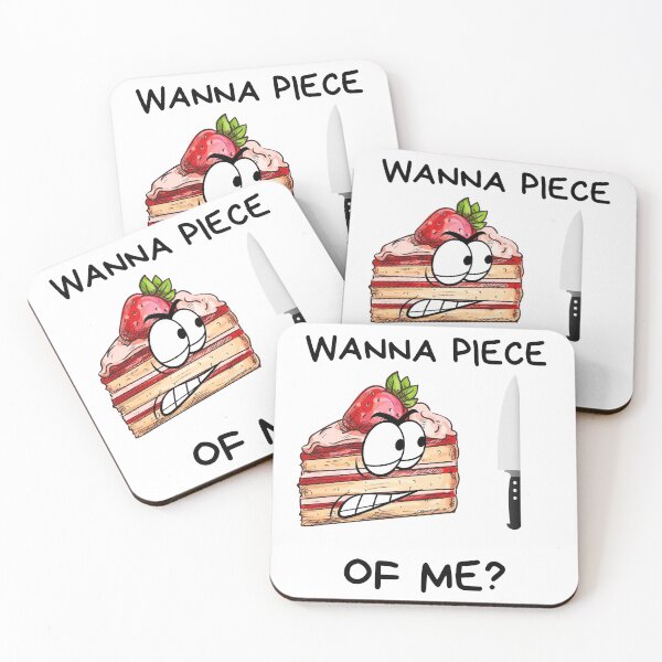 Item preview, Wanna Piece of Me Funny Baking Addicted to Cake designed and sold by Tasha McGlashan.