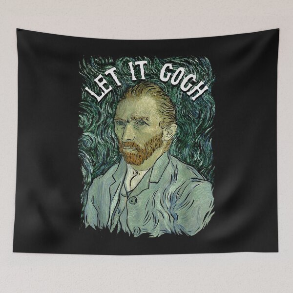 Item preview, Let It Gogh T Shirt Vincent Van Gogh Artist Funny Image Gift designed and sold by JedFunk.