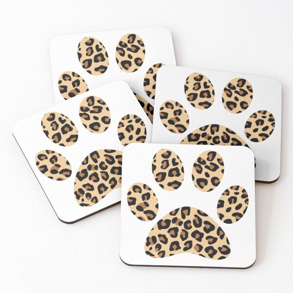 Item preview, Cute Leopard Print Dog Paw designed and sold by IslandDrip.