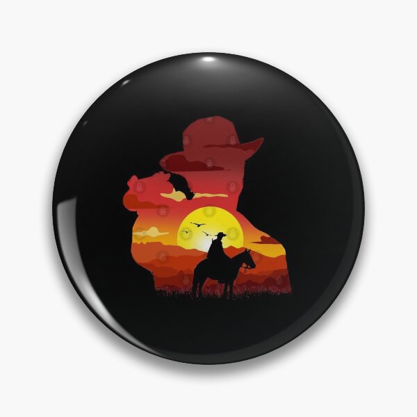 Item preview, Arthur Morgan SunSet Silhouette  designed and sold by Birthwrig.