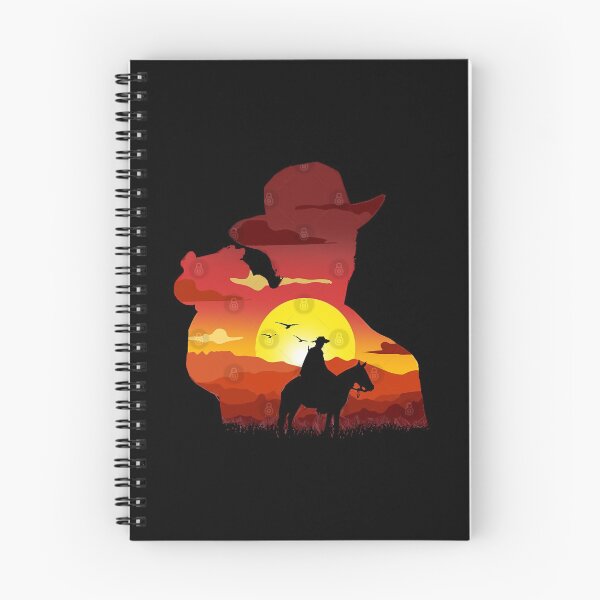 Item preview, Arthur Morgan SunSet Silhouette  designed and sold by Birthwrig.