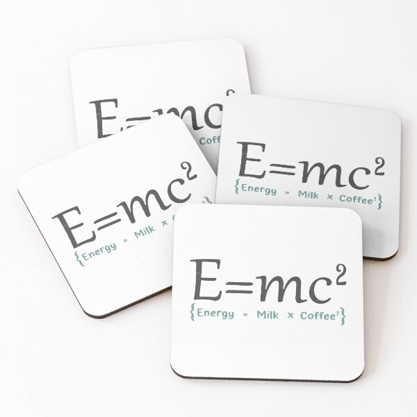 Item preview, E=Mc2 Milk Coffee designed and sold by VantageBrain.