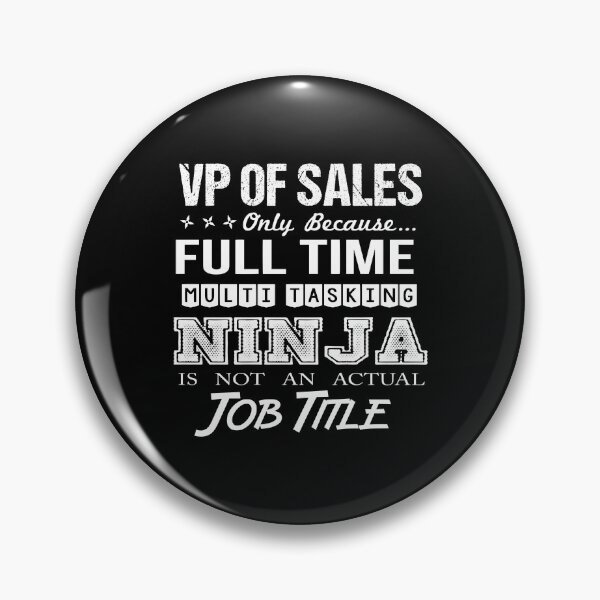 Artikelvorschau, Vp Of Sales T-Shirt - Multitasking Ninja Job Geschenkartikel Tee entworfen und verkauft von ribbinjunk.