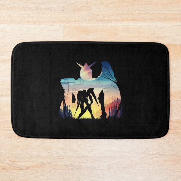 Item preview, Giant Robot Mountain Sunset silhouette  designed and sold by Birthwrig.