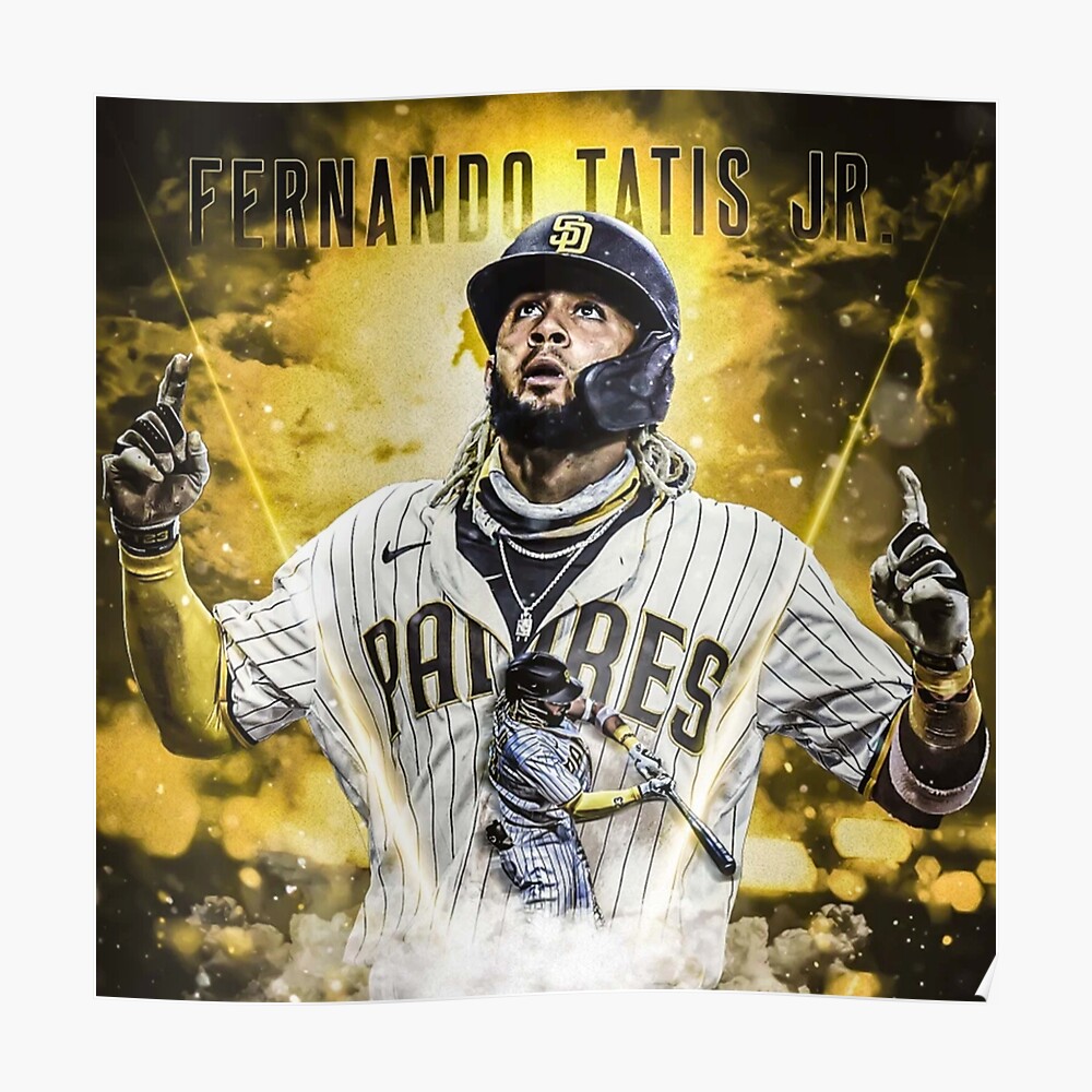 Tatis Jr Jersey Poster for Sale by cocreations