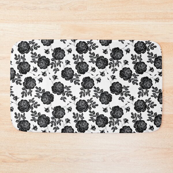 Item preview, Black Rose Pattern, Black Rose Seamless Pattern, Black Rose Pattern Design   designed and sold by graphic-genie.